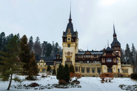 Предколеден уикенд в Брашов -  замъка на Дракула, солна мина Униря и двореца Могошоая
